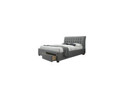 PERU160 modernaus dizaino minkšta dvigulė lova miegamajam